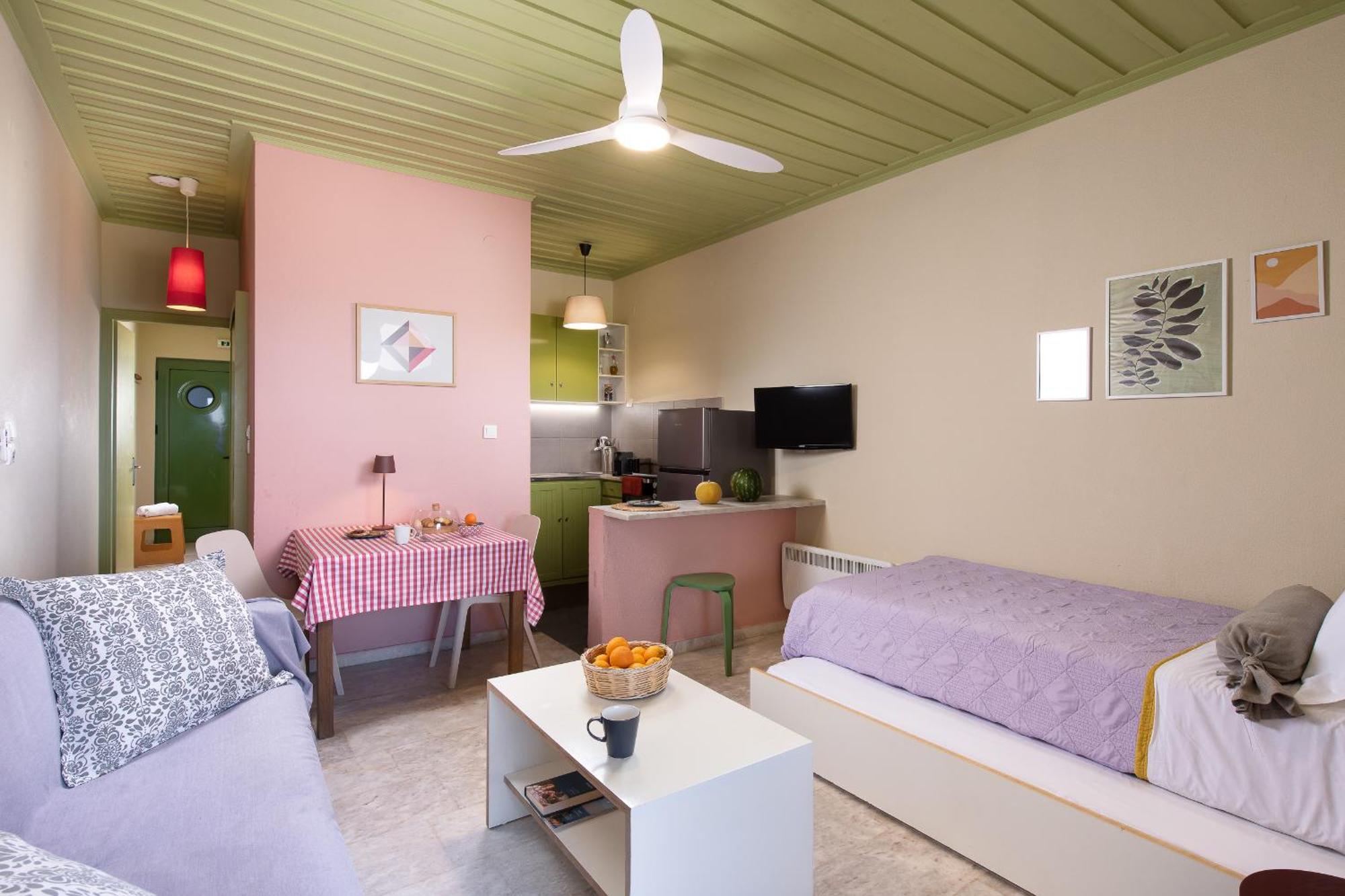 Esperides Apartment Marathopoli Bagian luar foto